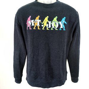 INDEPENDENT TRADING CO Multi Color Bigfoot Sasquatch Mt Joy Sweatshirt S